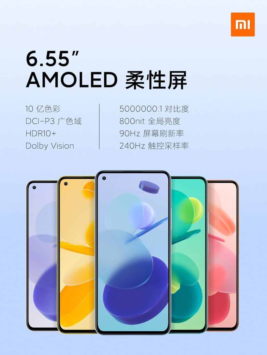 Xiaomi Mi 11 Lite — представлен самый тонкий и легкий смартфон в истории компании