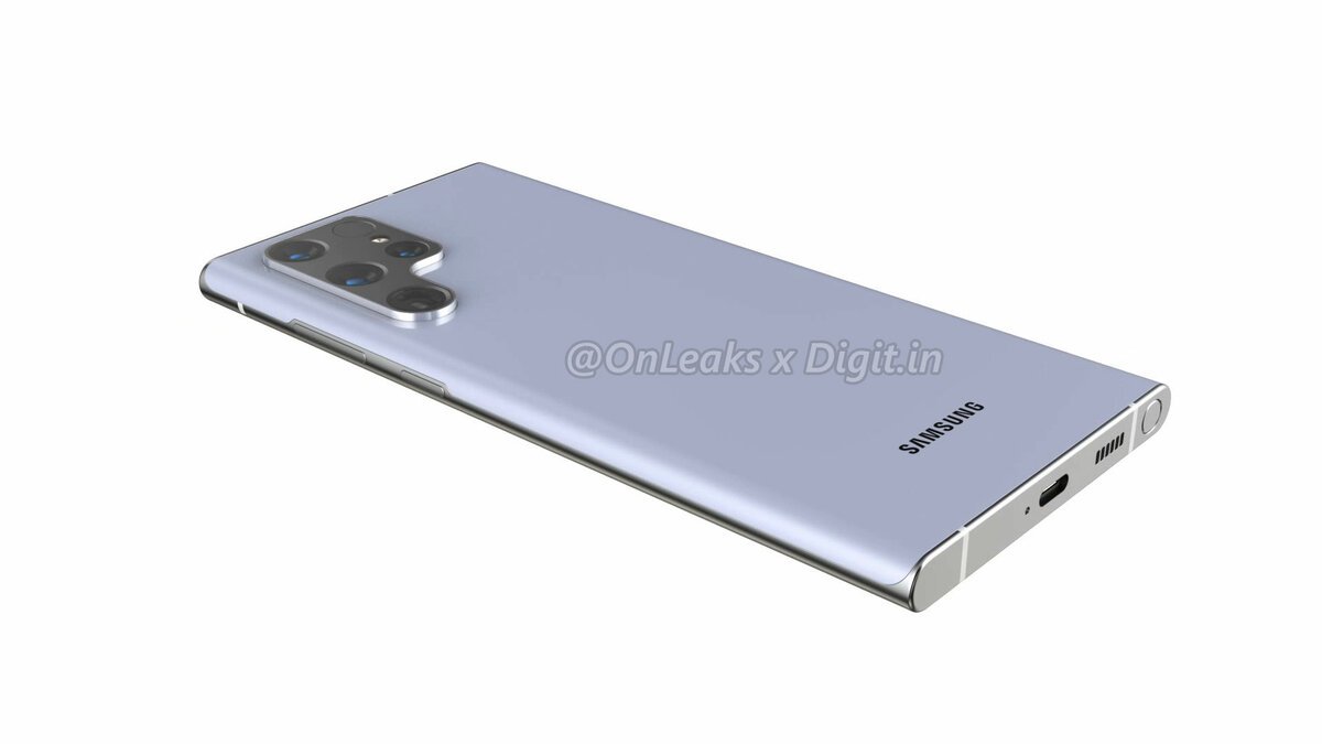 Samsung Galaxy S22 Ultra - первые рендеры. Это революция