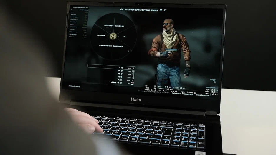 Игровой ноутбук от Haier за 74990! Тестирую в CS:GO, Valhalla и Cyberpunk 2077
