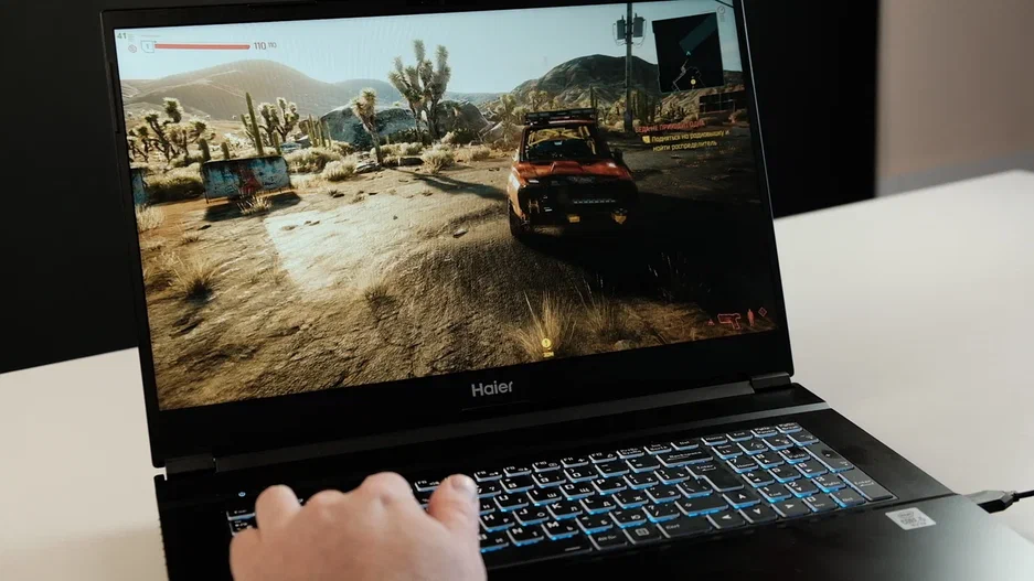 Игровой ноутбук от Haier за 74990! Тестирую в CS:GO, Valhalla и Cyberpunk 2077