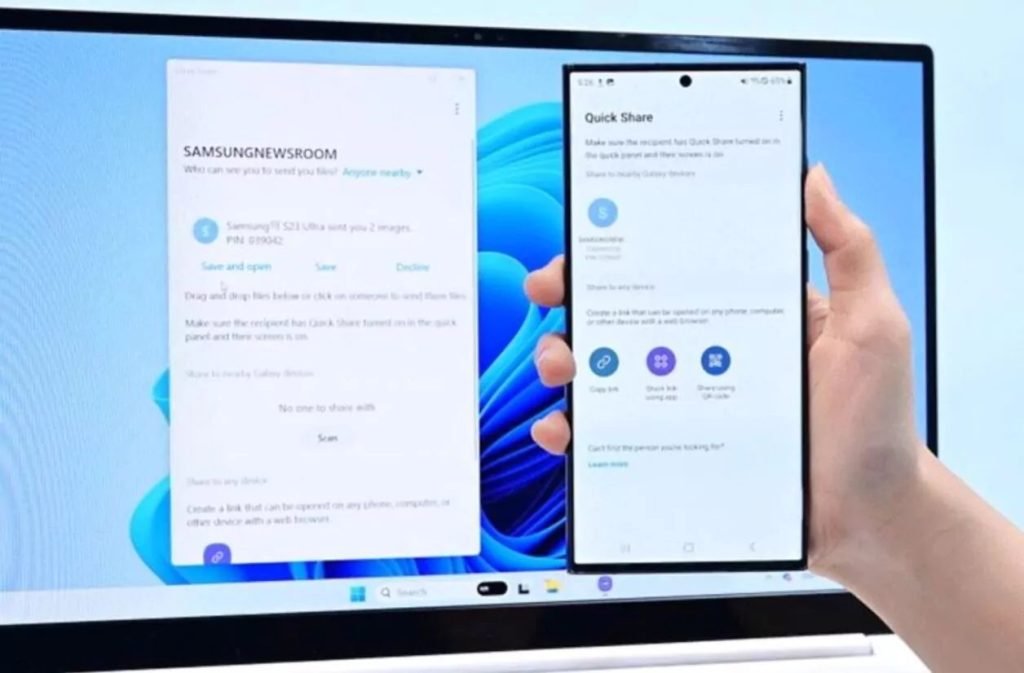 Quick Share от Samsung теперь поддерживает ПК с Windows Quick Share от Samsung теперь поддерживает ПК с Windows