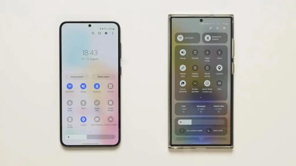 Благодаря быстрому дизайну панели One UI 6 Samsung игнорирует свои собственные принципы Благодаря быстрому дизайну панели One UI 6 Samsung игнорирует свои собственные принципы